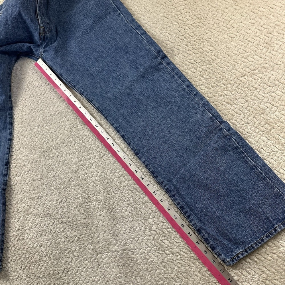 Levi's 501xx Men's Button Fly Jeans 36x32 Blue Denim Cowboy Modern Casual work - Picture 11 of 16
